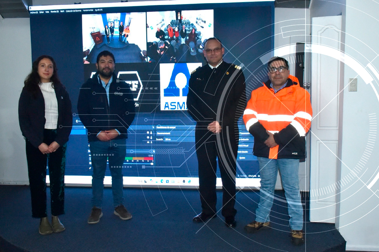 Intelligent Audiovisual Rooms for Management and Command at ASMAR Talcahuano